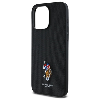 US Polo USHCP15XPEMK iPhone 15 Pro Max 6.7" black/black Embroidered DH Color — U.S. Polo Assn.