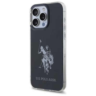 US Polo USHCP15XTPUHRBK iPhone 15 Pro Max 6.7" black/black Shiny Big Logo — U.S. Polo Assn.