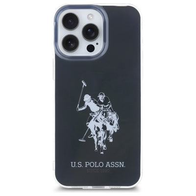 US Polo USHCP15XTPUHRBK iPhone 15 Pro Max 6.7" black/black Shiny Big Logo — U.S. Polo Assn.