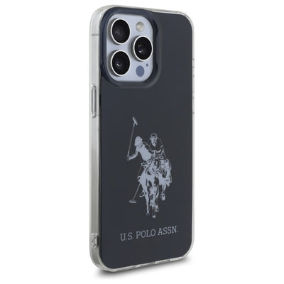 US Polo USHCP15XTPUHRBK iPhone 15 Pro Max 6.7" black/black Shiny Big Logo — U.S. Polo Assn.
