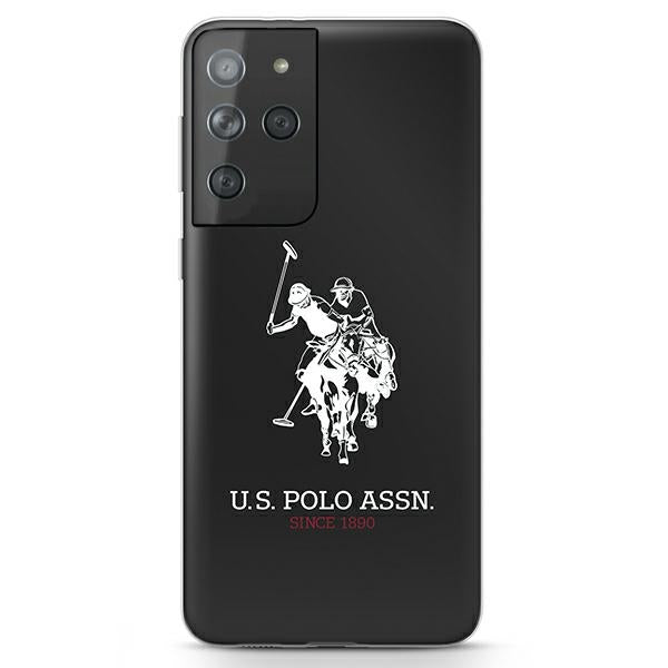 US Polo Shiny Big Logo Case for Samsung Galaxy S21 Ultra - Black — U.S. Polo Assn.