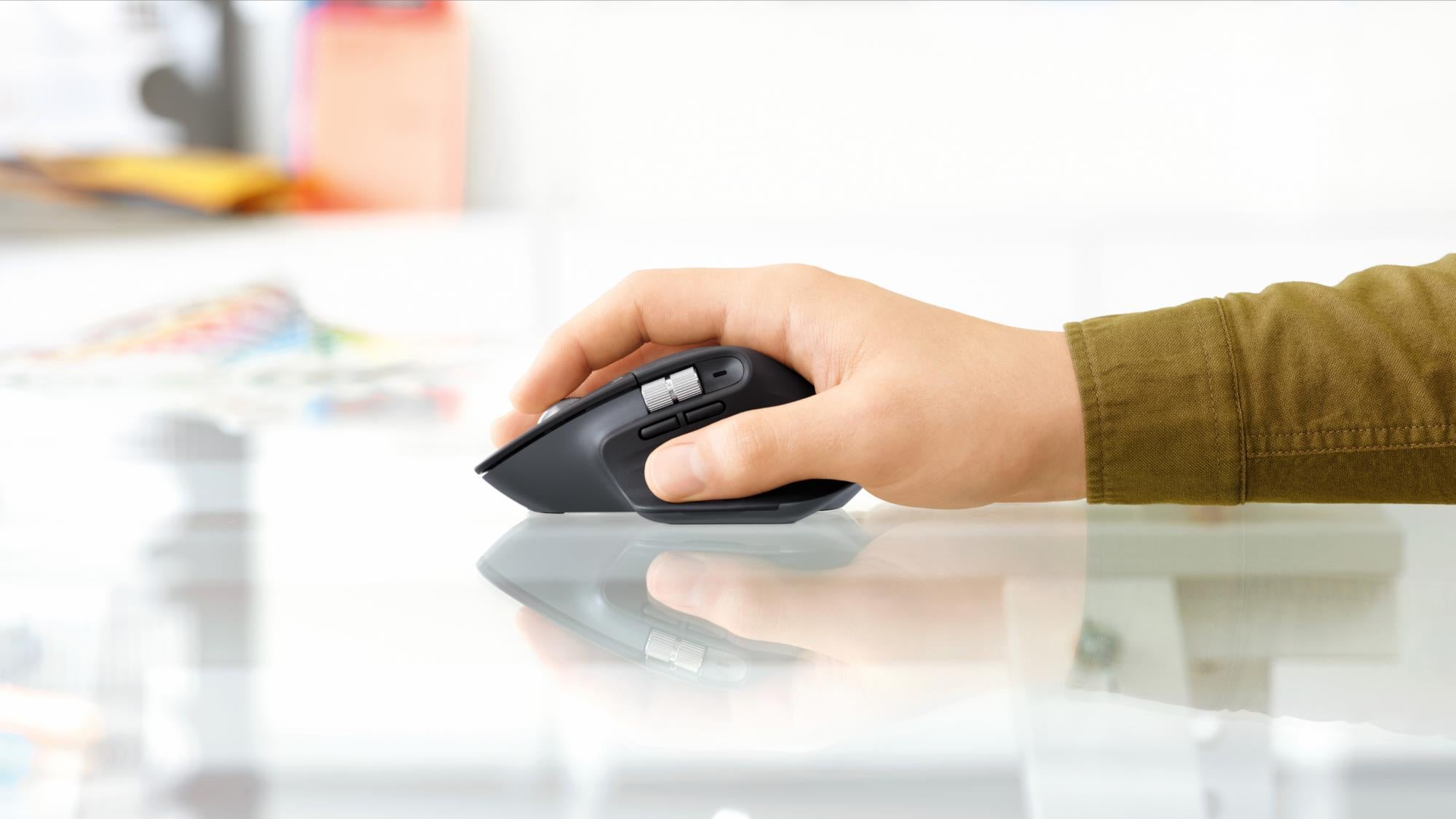 MOUSE BLUETH OPTICAL MASTER 3S/BLACK 910-006559 LOGITECH