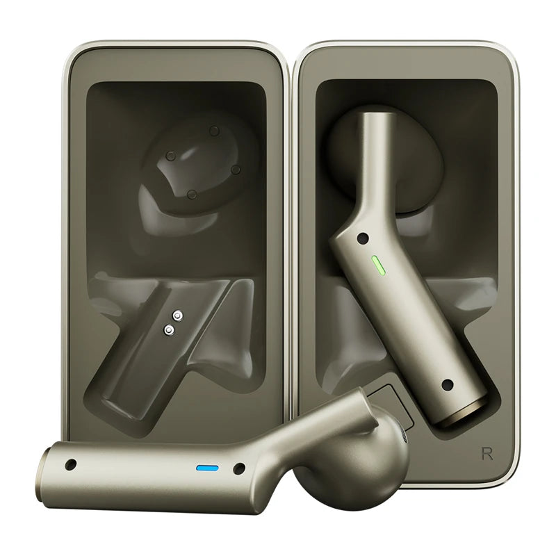 TimeKettle W4 Plus TWS Translation Earbuds (Gold) - Image 2