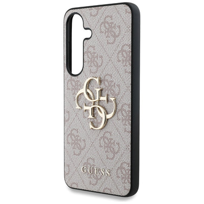 Guess Big 4G Logo Classic Logo Case for Samsung Galaxy S25 Plus Pink