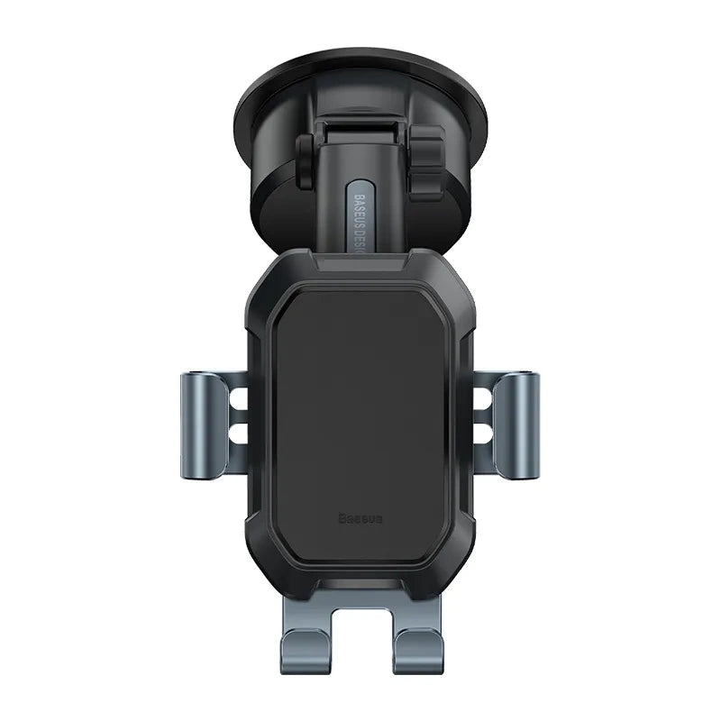 Gravity car mount for Baseus Tank phone with suction cup (black) - Product Image 2