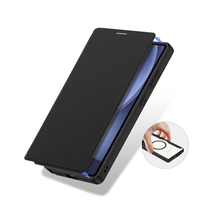 Dux Ducis Skin X Pro Case for Samsung Galaxy S25 Ultra with MagSafe and Wallet - Black