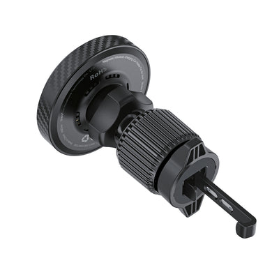 Acefast D33 Car Holder with Qi2 15W Magnetic Charger for Air Vent - Black