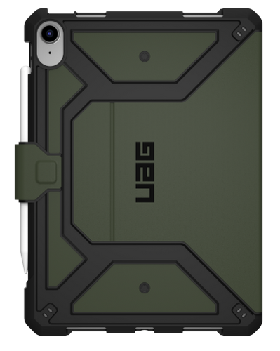 UAG Metropolis SE Case with Apple Pencil Holder for iPad 10.9" (10th Gen.) - Olive