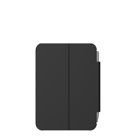 UAG Plyo Folio Case with Apple Pencil Holder for iPad mini 6 / 7 - Black