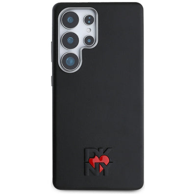 DKNY Leather Heart of NY Case for Samsung Galaxy S25 Ultra - Black