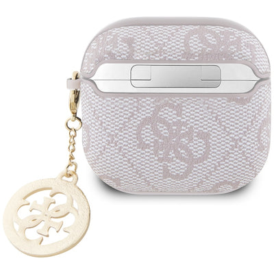 Guess 4G Strass Charm Case for AirPods 4 - Pink