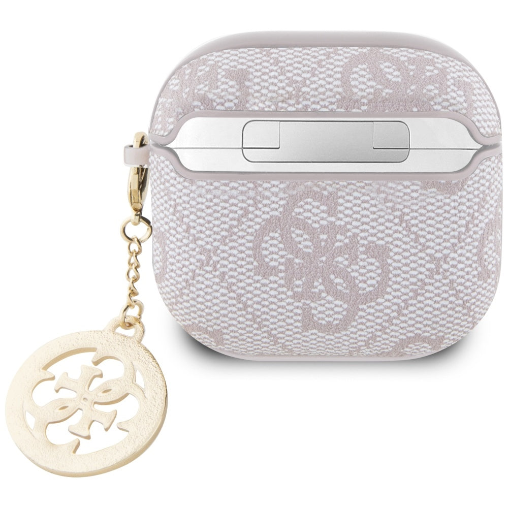 Guess 4G Strass Charm Case for AirPods 4 - Pink