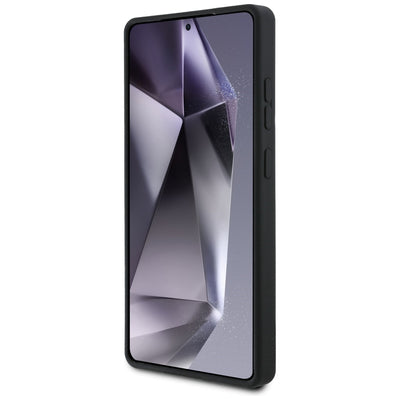 Mercedes Silicone Contrasted Curves MagSafe Case for Samsung Galaxy S25 Ultra - Black