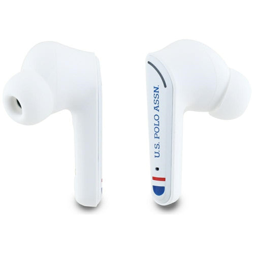 TWS US Polo DH Logo Bluetooth Headphones - White — U.S. Polo Assn.
