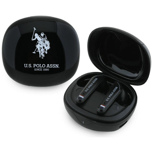 TWS US Polo DH Logo Bluetooth Headphones - Black — U.S. Polo Assn.