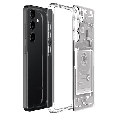 Spigen Ultra Hybrid Case for Samsung Galaxy S24 Zero One - White