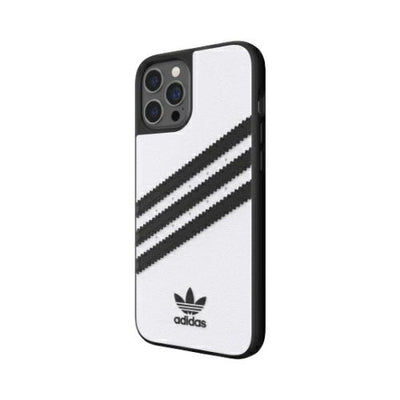 Adidas OR Moulded Case PU for iPhone 12 Pro Max - White/Black