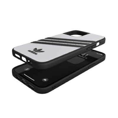 Adidas OR Moulded Case PU for iPhone 12 Pro Max - White/Black
