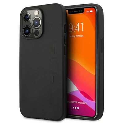 AMG Leather Hot Stamped Case for iPhone 13 Pro / 13 6.1" - Black — Mercedes