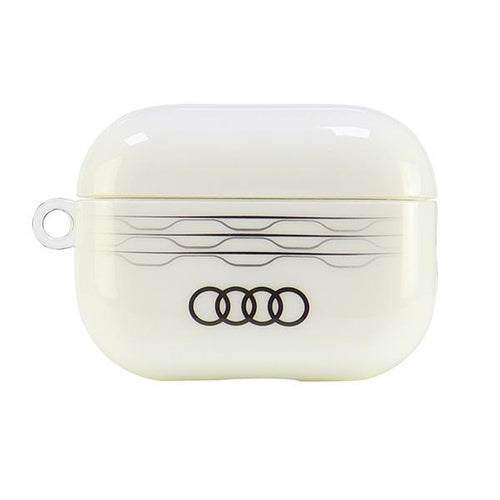 Audi IML Geometric Pattern Case for AirPods Pro 2 - White