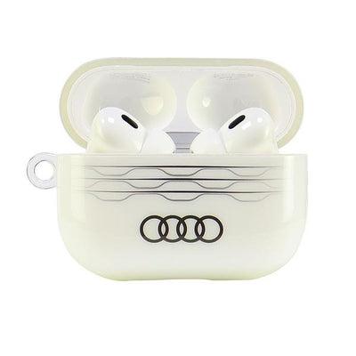 Audi IML Geometric Pattern Case for AirPods Pro 2 - White
