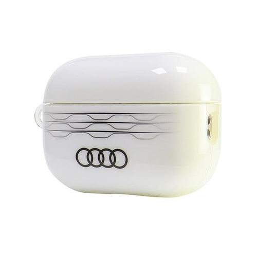 Audi IML Geometric Pattern Case for AirPods Pro 2 - White