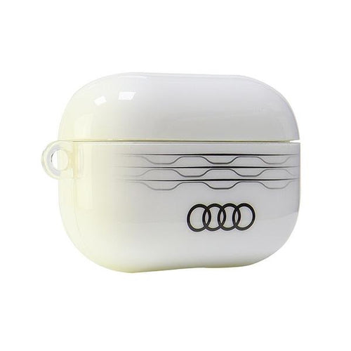 Audi IML Geometric Pattern Case for AirPods Pro 2 - White