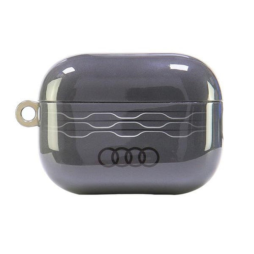 Audi IML Geometric Pattern AirPods Pro 2 Case - Gray