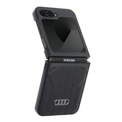 Audi Synthetic Leather MagSafe Case for Samsung Galaxy Z Flip 6 - Black