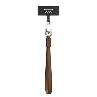 Audi Crossbody Leather Universal Lanyard 28cm x 10mm - Brown