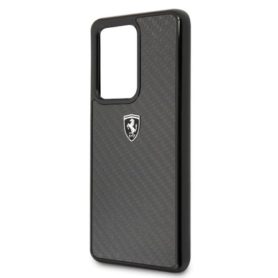 Ferrari Carbon Heritage Case for Samsung Galaxy S20 Ultra - Black