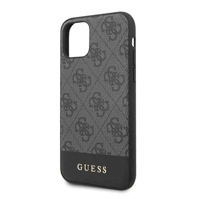 Guess 4G Stripe Collection case for iPhone 11 6.1" / Xr - gray