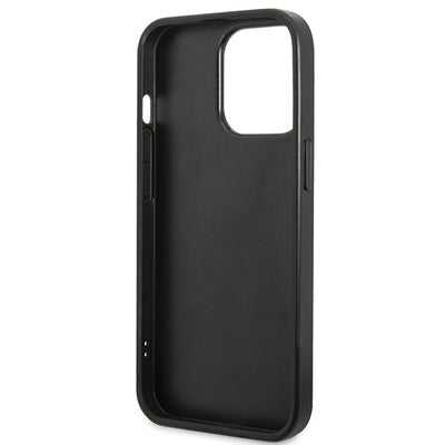 Guess Strass Metal Logo iPhone 13 Pro 6.1" Case - Black