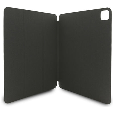 Karl Lagerfeld Saffiano Magnetic Karl & Choupette iPad Pro 13" 2024 Book Cover Case - Black