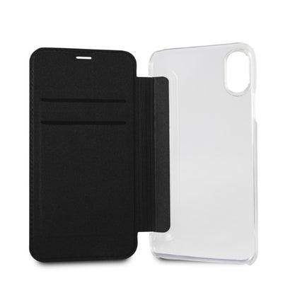 Karl Lagerfeld Signature Glitter iPhone X/Xs Case - Black