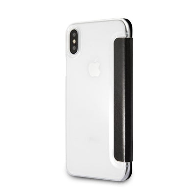 Karl Lagerfeld Signature Glitter iPhone X/Xs Case - Black