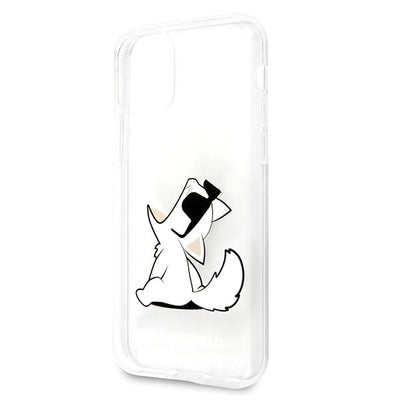 Karl Lagerfeld Choupette Fun iPhone 11 / Xr Case - Transparent