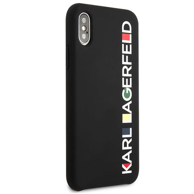 Karl Lagerfeld Glossy Bauhaus iPhone X/XS Case - Black