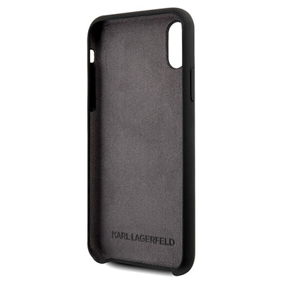 Karl Lagerfeld Glossy Bauhaus iPhone X/XS Case - Black