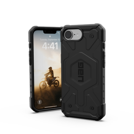 UAG Pathfinder MagSafe case for iPhone 16e - black
