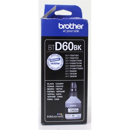 SALE OUT. Brother BTD60BK Ultra High Black Ink | SALE OUT. Brother Cartridge | BTD60BK | Inkjet | Black | DAMAGED PACKAG