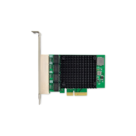 Digitus DN-10136 4-Port RJ45 RTL8125B, 2.5 GBits Server NIC