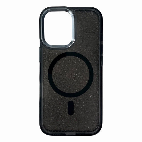 Glitter Case with MagSafe for iPhone 16e / 17e - Black — Hurtel
