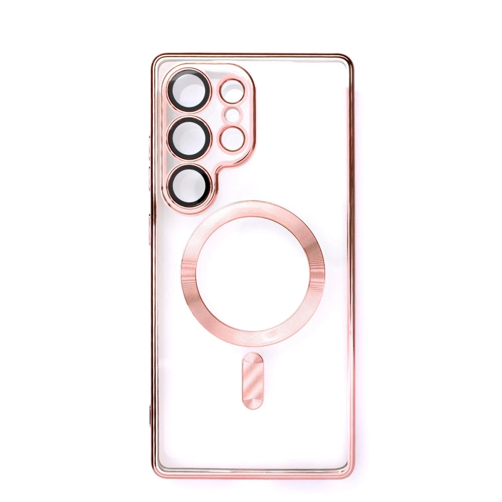Electroplated Case with MagSafe for iPhone 16e / 17e - Pink — Hurtel