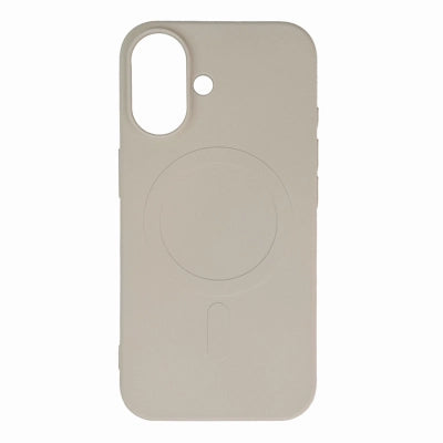 Liquid Silicone Case with MagSafe for Samsung Galaxy A16 5G - Beige — Hurtel