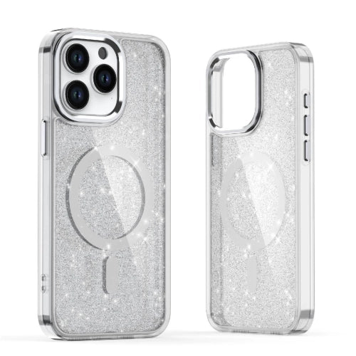 Glitter Case with MagSafe for Samsung Galaxy A26 5G - White — Hurtel