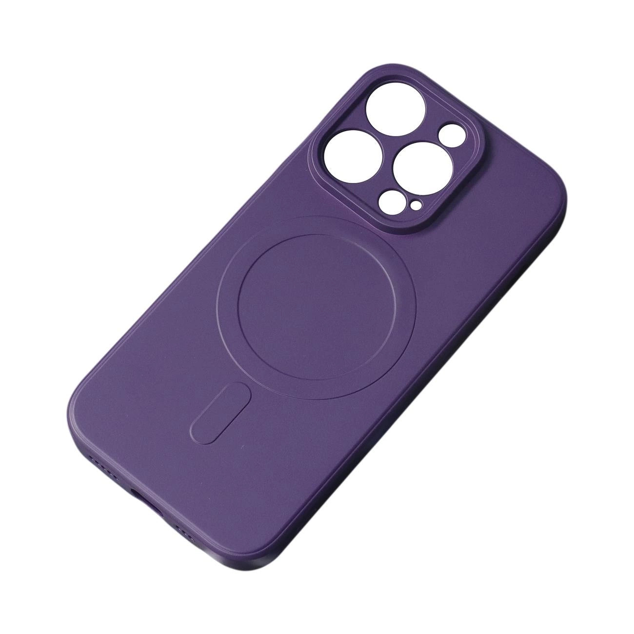 Samsung Galaxy A36 5G Silicone Case with MagSafe - Purple — Hurtel