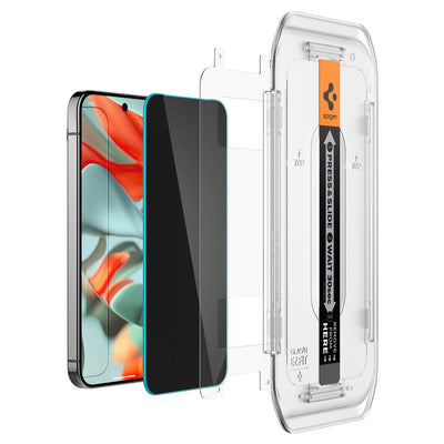 Spigen Glas.TR "Ez Fit" Privacy 2-pack Privacy Glass for Google Pixel 9 Pro XL