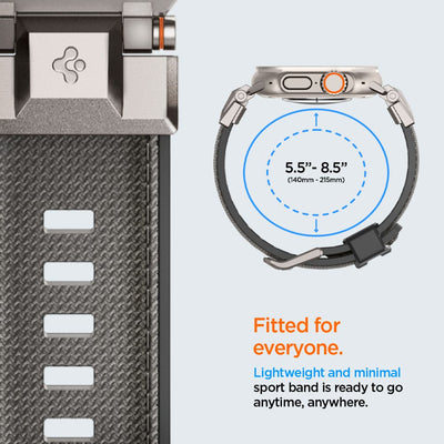 Spigen DuraPro Armor Strap for Apple Watch 44 / 45 / 46 / 49 mm - Gray