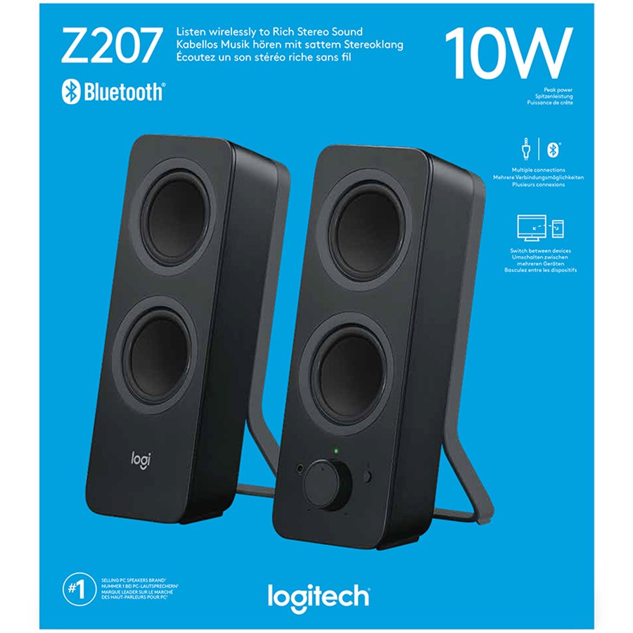 LOGITECH Z207 Bluetooth Stereo Speakers